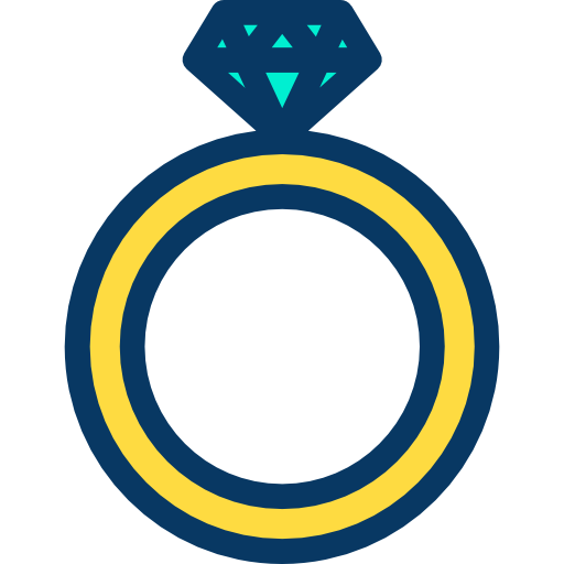 pierścionek zaręczynowy Kiranshastry Lineal Color ikona
