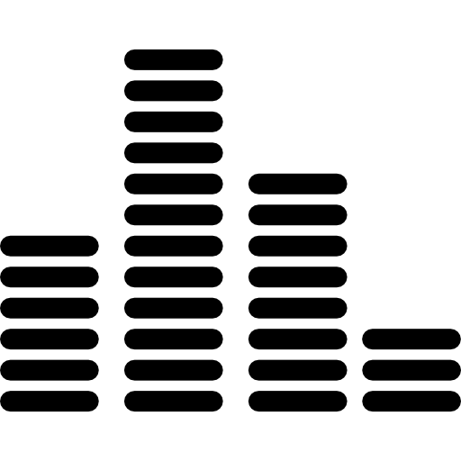 barras de sonido Kiranshastry Lineal icono