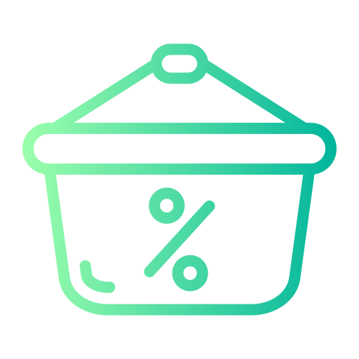 Shopping basket Generic Gradient icon