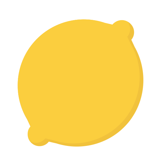 Lemon Generic color fill icon