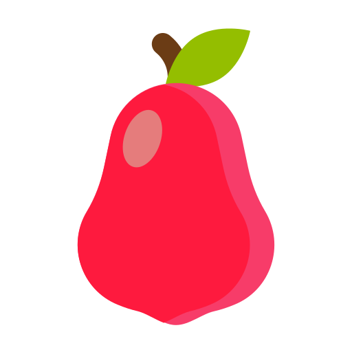 mela rosa Generic color fill icona