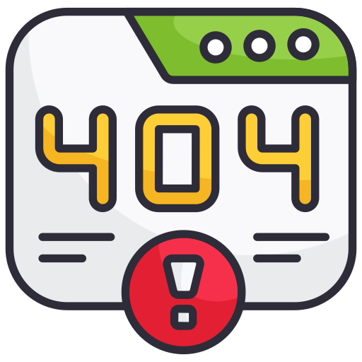 404 fehler Generic Outline Color icon