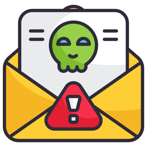 Unknown mail Generic Outline Color icon