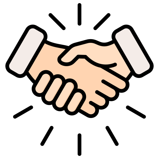 Partnership handshake Generic color lineal-color icon