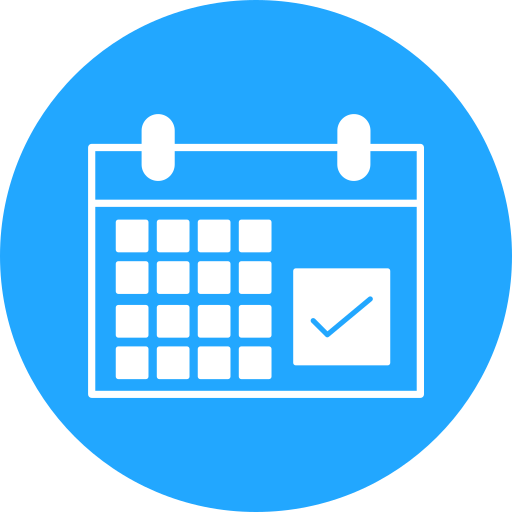 kalender Generic color fill icon