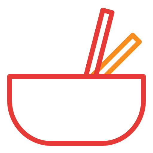 Noodle Generic color outline icon