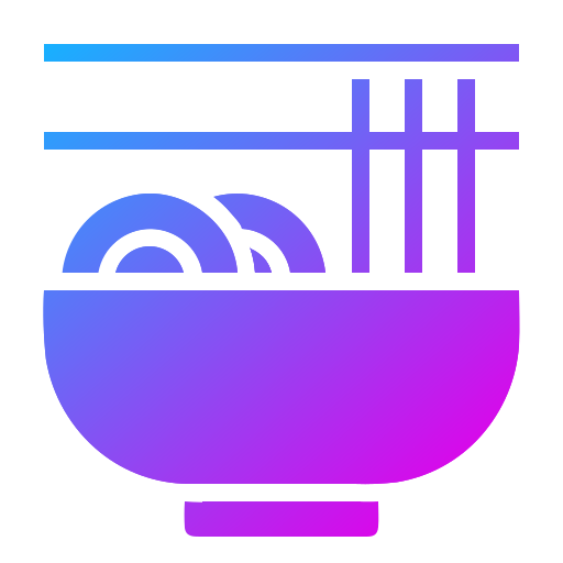 국수 Generic gradient fill icon