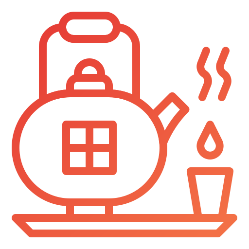 Teapot Generic gradient outline icon