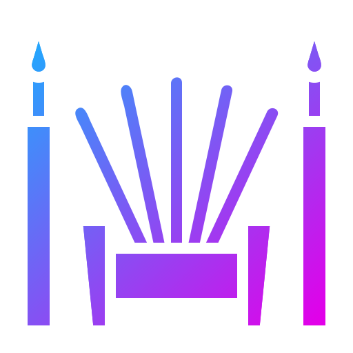 Incense Generic gradient fill icon