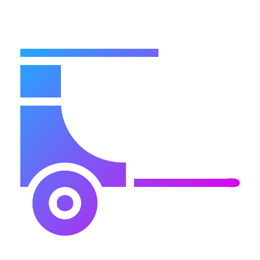 Rickshaw Generic gradient fill icon