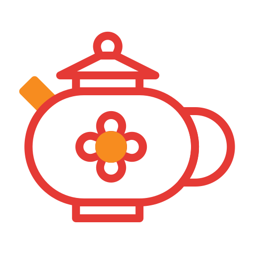 Teapot Generic color fill icon