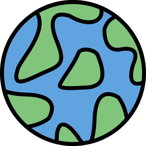 행성 Generic Outline Color icon