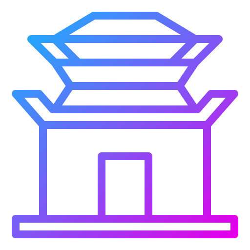 Architecture Generic gradient outline icon