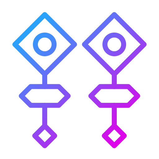 装飾 Generic gradient outline icon