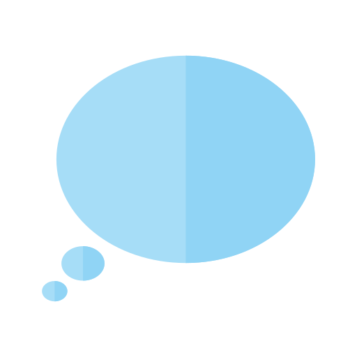 globo de diálogo Generic color fill icono