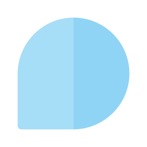 globo de diálogo Generic color fill icono