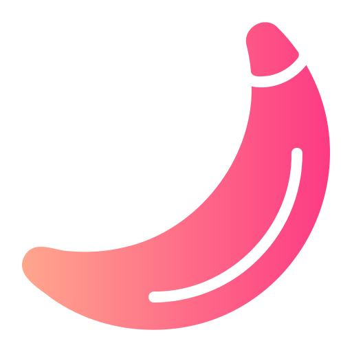 Banana Generic gradient fill icon