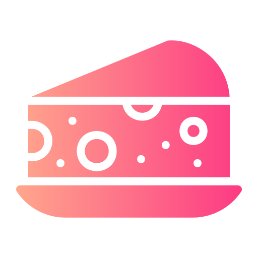 チーズ Generic gradient fill icon