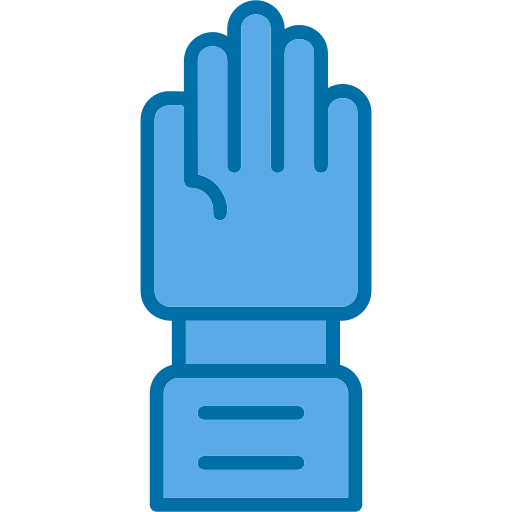 手を上げる Generic color lineal-color icon