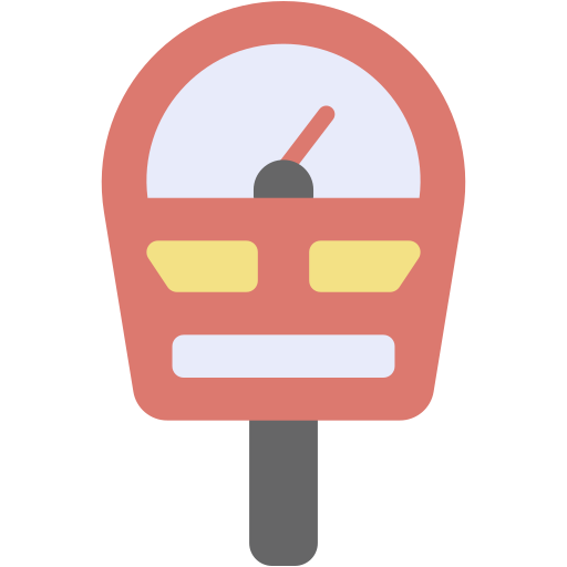 Parking meter Generic color fill icon