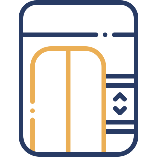 エレベーター Generic color outline icon
