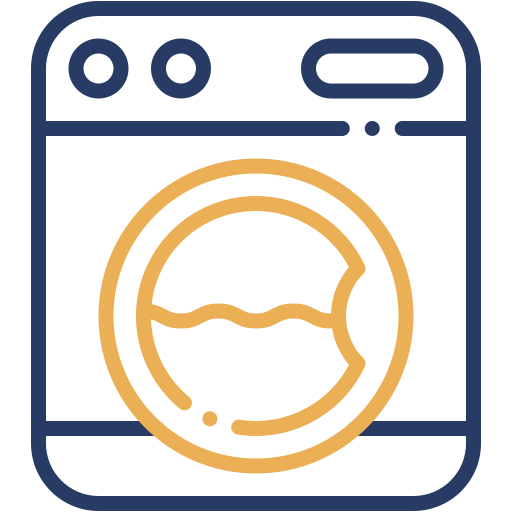 lavadora Generic color outline icono
