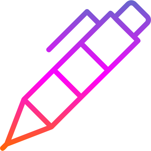 펜 Generic gradient outline icon