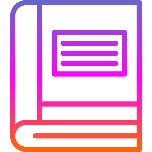 도서 Generic gradient outline icon