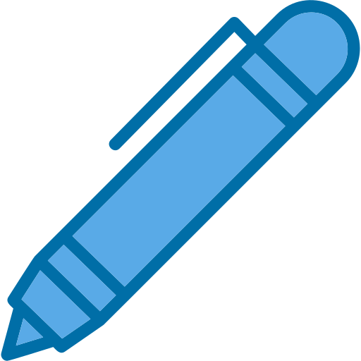 ボールペン Generic color lineal-color icon