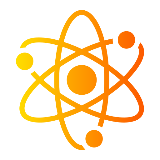 atom Generic gradient fill icon