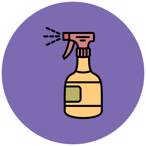 spray detergente Generic color lineal-color icona