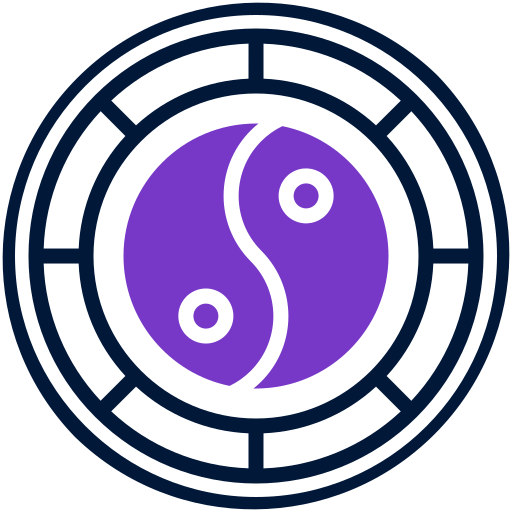 yin yang Generic Mixed icono