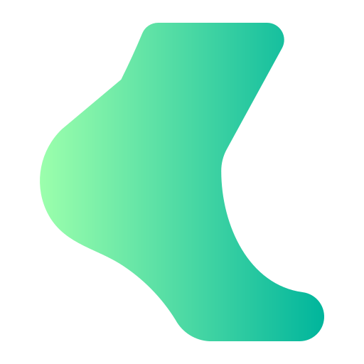 Foot Generic gradient fill icon