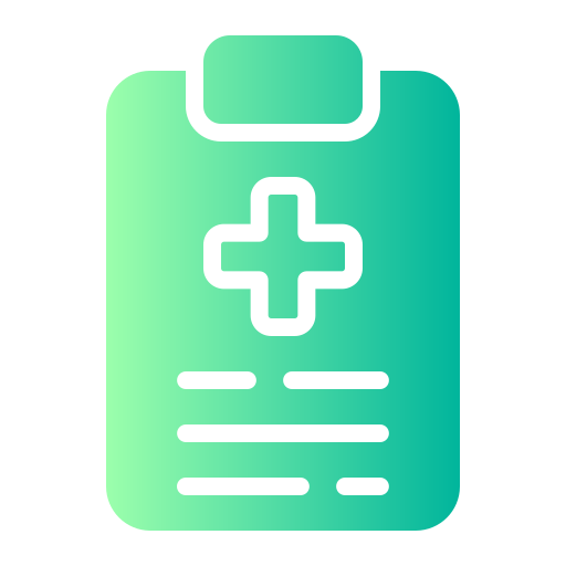 Medical Report Generic gradient fill icon