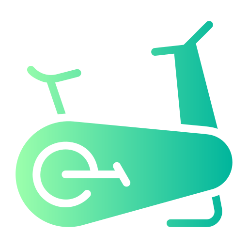 Stationary Bike Generic gradient fill icon