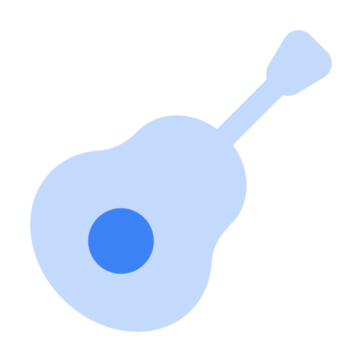 violão Generic Blue Ícone