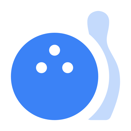 bowling Generic Blue icona