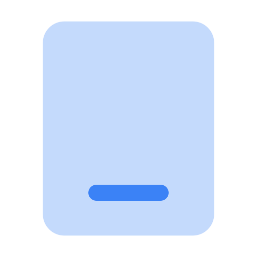 tablet Generic Blue icoon