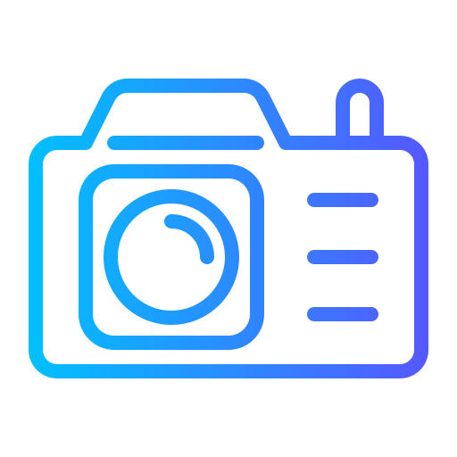 fotocamera Generic Gradient icoon
