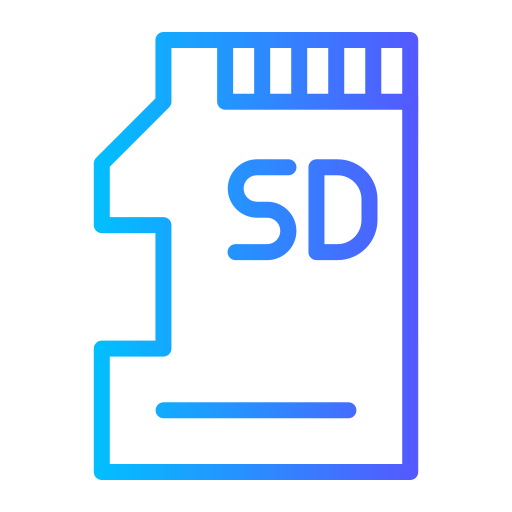 Sd card  Generic Gradient icon
