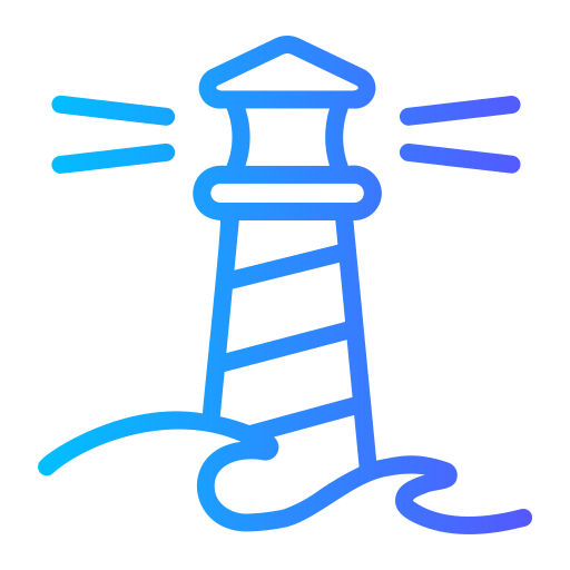Lighthouse Generic gradient outline icon
