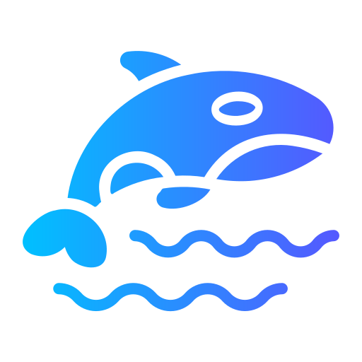 orca Generic gradient fill icon