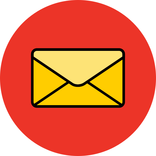 correo Generic Outline Color icono