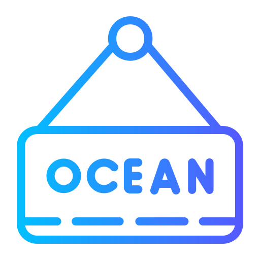 Океан Generic gradient outline иконка