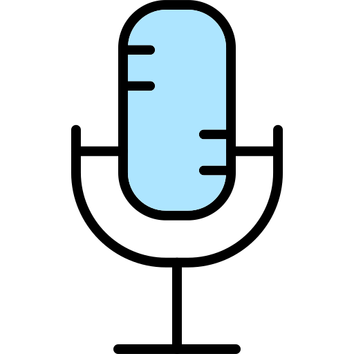 microfoon Generic Outline Color icoon