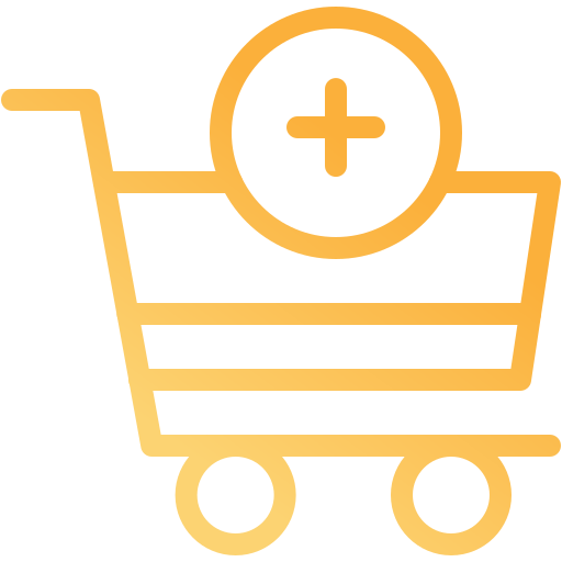 Add cart Generic gradient outline icon