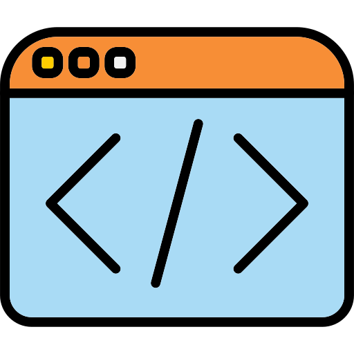 웹 프로그래밍 Generic Outline Color icon