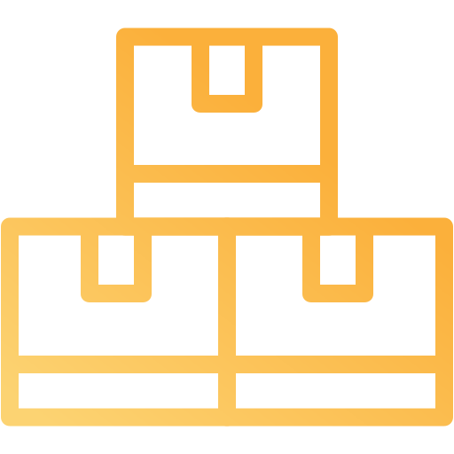 scatola di consegna Generic gradient outline icona