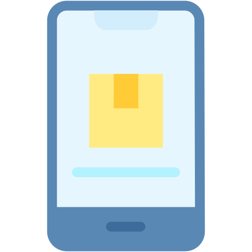 Mobile app Generic color fill icon