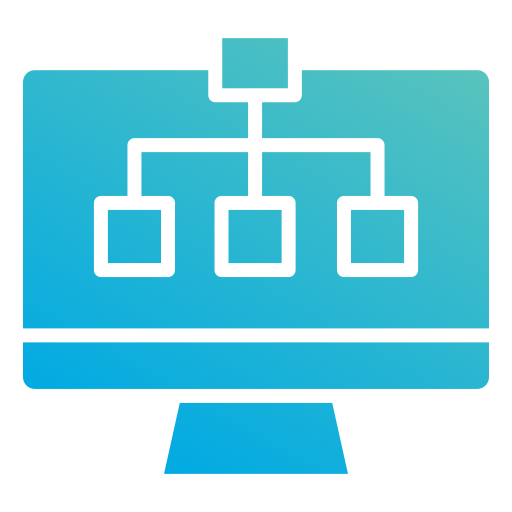 estructura Generic gradient fill icono